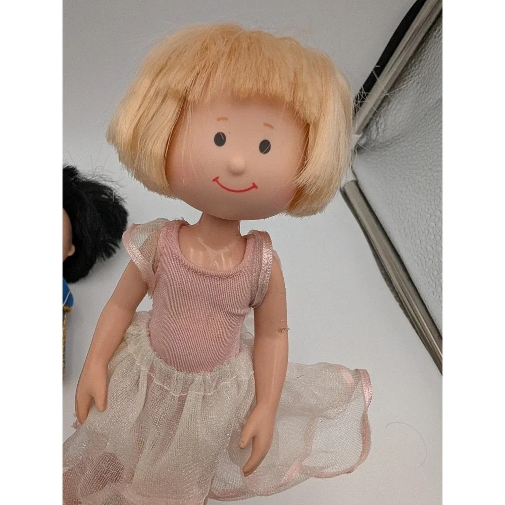 Eden‎ Madeline Friends Nicole Pepito Doll Figure Blue Robe Lot READ Has Issues